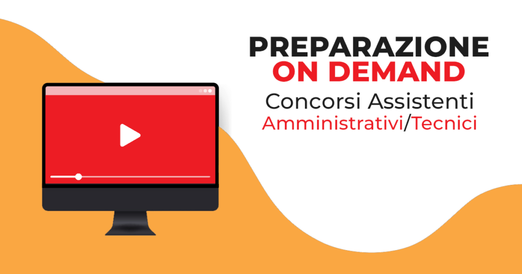 Preparazione OnDemand Concorsi Lazio Assistenti Amministrativi Tecnici